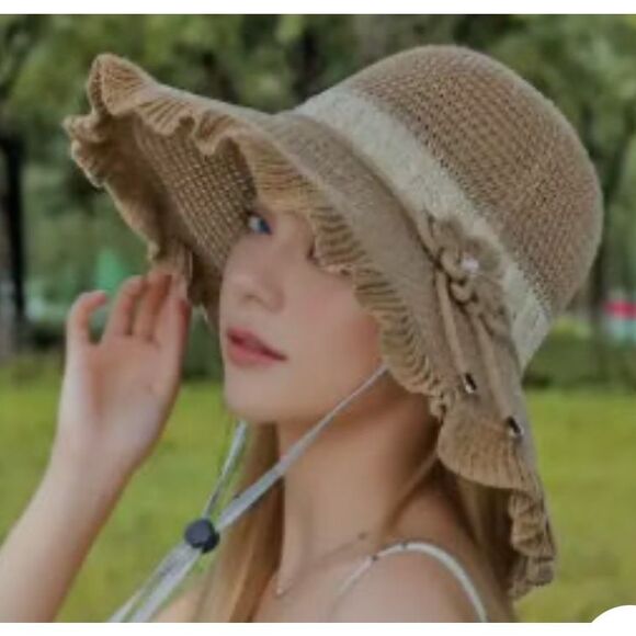 Crochet Bucket Hat - Picture 1 of 10